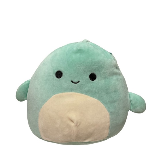 Squishmallows Perry the Dolphin Plush 8 inch Blue Embroidered Eyes Stuffed Anima - Picture 1 of 10